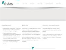 Tablet Screenshot of patriciachabot.com